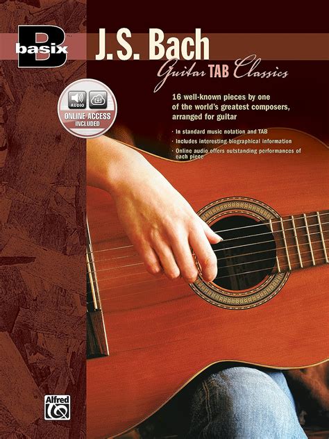 basix guitar tab classics j s bach book and cd Kindle Editon