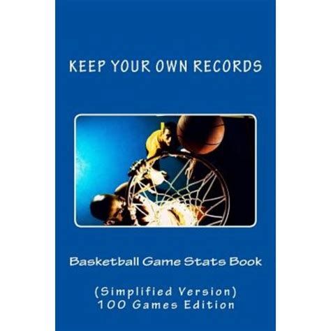 basketball game stats book records Kindle Editon