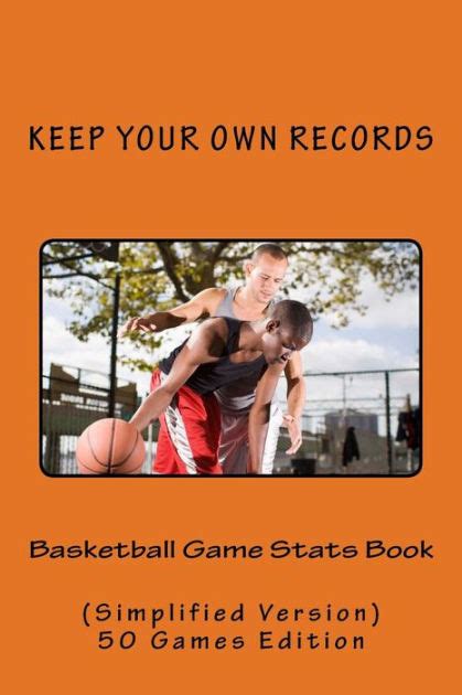 basketball game stats book simplified Kindle Editon