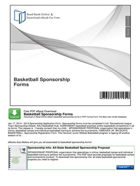 basketball-sponsorship-package Ebook Reader