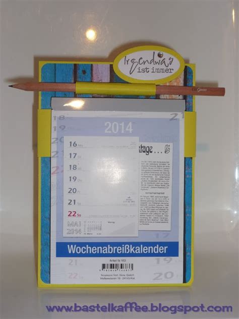 bastelkalender kreative k pfe tischkalender 2014 Reader