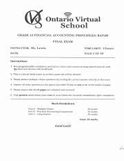 bat4m final exam paper Kindle Editon