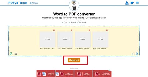 batch convert word to pdf Doc