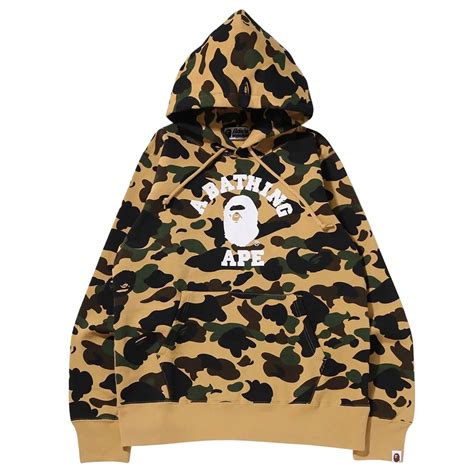 bathing ape camo hoodie