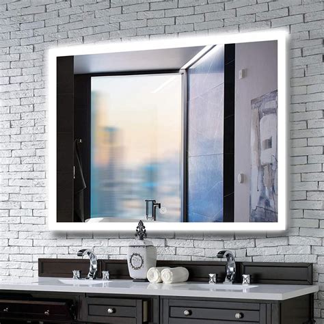 bathroom led mirror