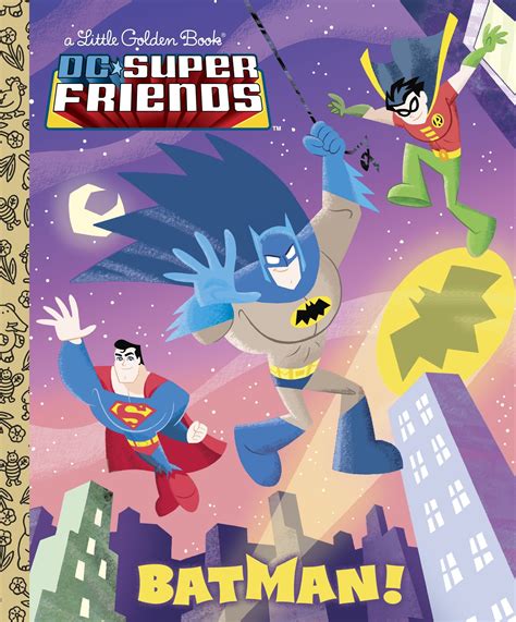 batman dc super friends little golden book Kindle Editon