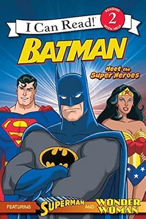 batman meet the super heroes i can read book Reader