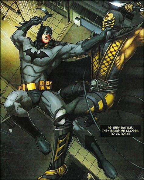 batman vs scorpion