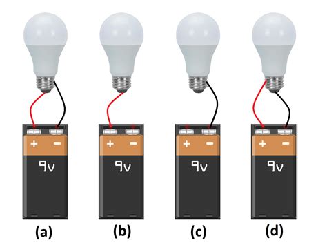 battery and led