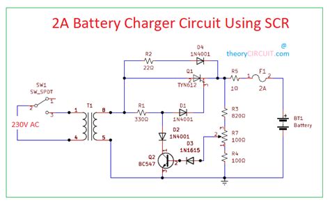 battery charger circuit using scr abstract PDF