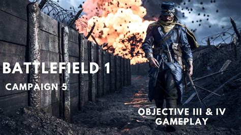 battlefield 1 campaign