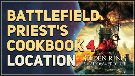 battlefield priest's cookbook