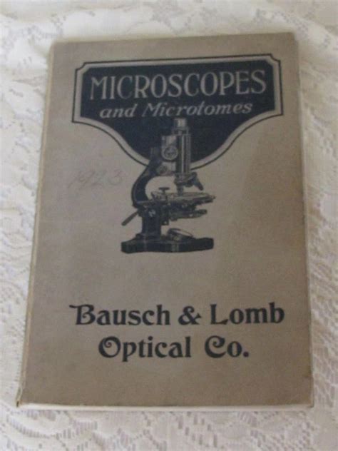 Bausch Lomb Microscope Catalog