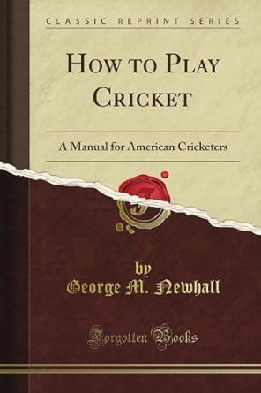 bawl american cricket classic reprint Epub