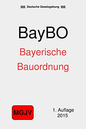 bayerische bauordnung lbo bayern baybo ebook Doc