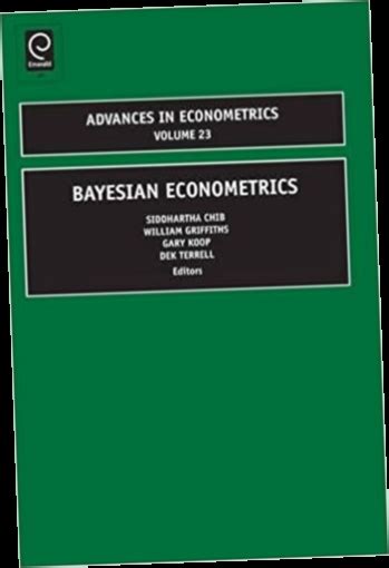 bayesian econometrics advances in econometrics PDF