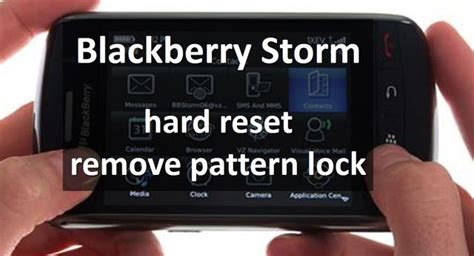 bb storm 2 hard reset Reader