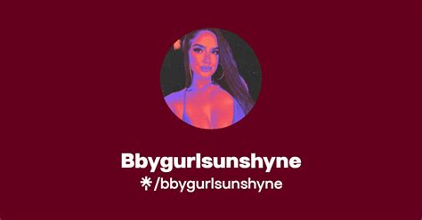 bbygurlsunshyne