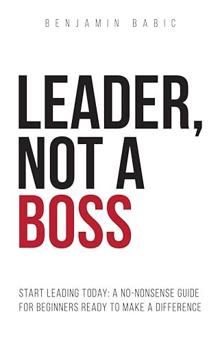 be a leader not a boss book