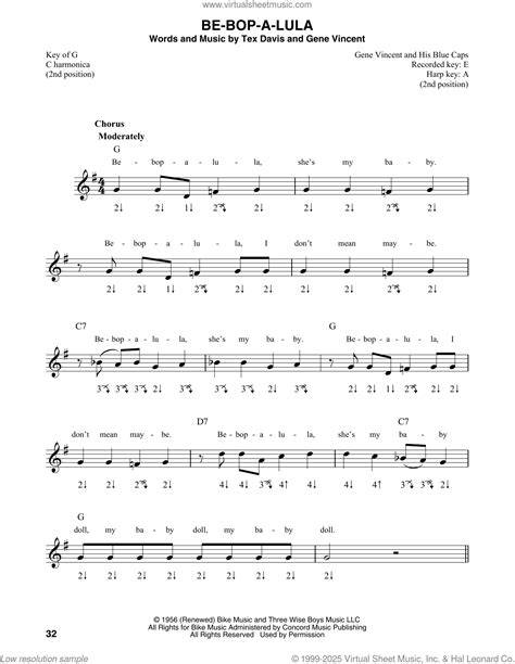 be bop a lula solo tab harrison PDF