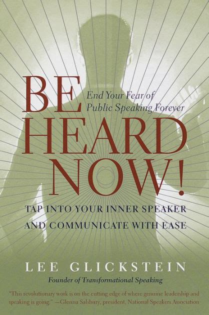 be heard now tap into your inner speaker and communicate with ease Doc