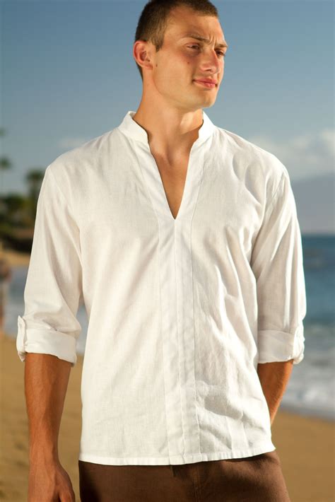 beach linen shirts for men