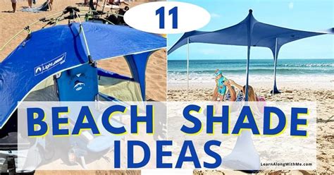 beach shade ideas