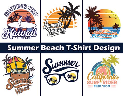 beach t shirt designs