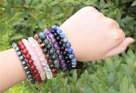 bead bracelet crystal