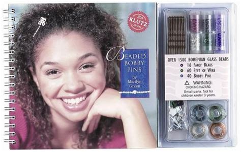 beaded bobby pins klutz Reader