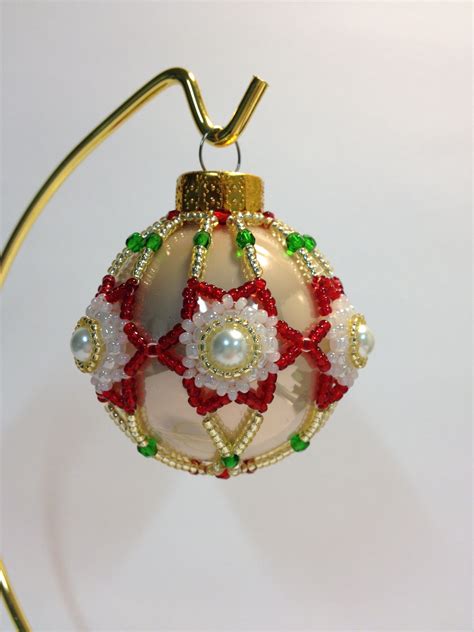 beaded ornaments for the holidays and beyond Reader