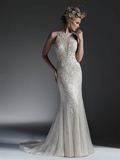 beaded wedding dresses