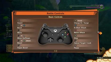 beam battles dragon ball z kakarot controls pc