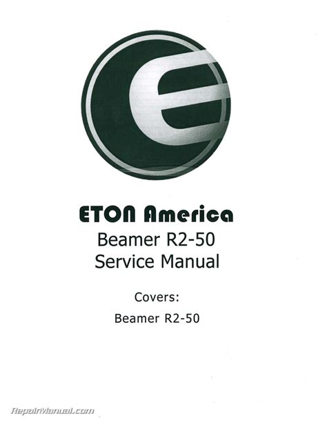 beamer electric ptv repair and service manual PDF