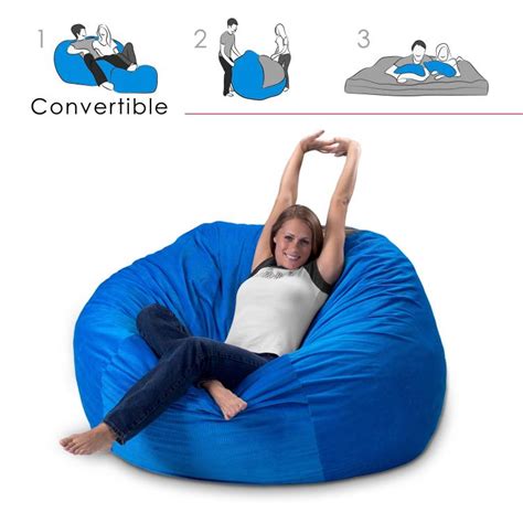 bean bag chair converts to bed