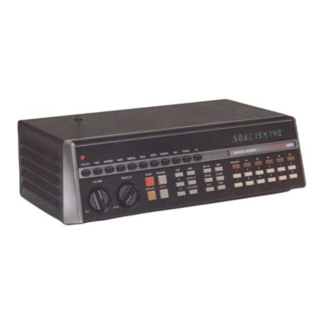 bearcat 300 scanner manual Reader