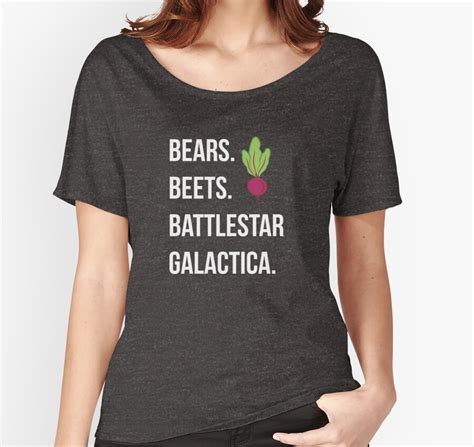 bears beets battlestar galactica t shirt