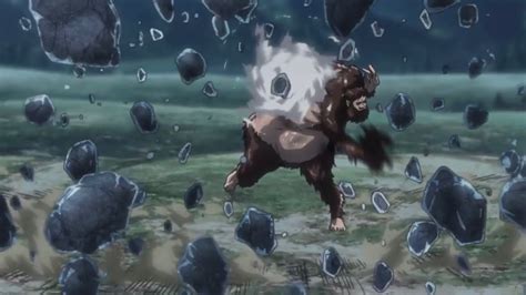 beast titan throws rocks