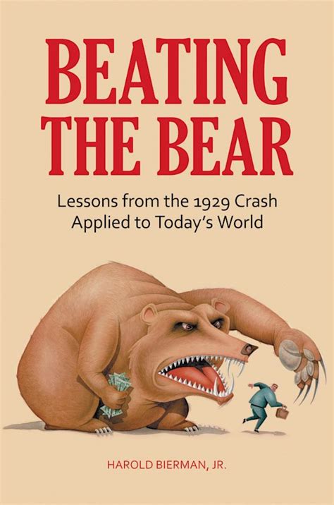 beating the bear lessons from the 1929 crash applied to todays world Reader
