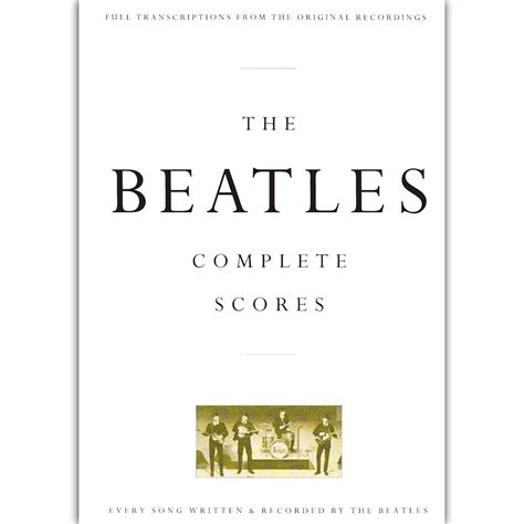 beatles complete scores Kindle Editon