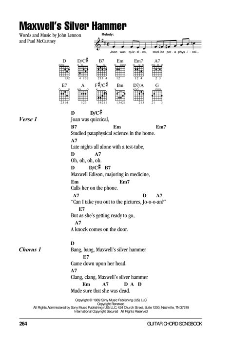 beatles maxwell's silver hammer lyrics