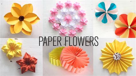 beautiful paper flowers elegant and easy to make blossoms PDF
