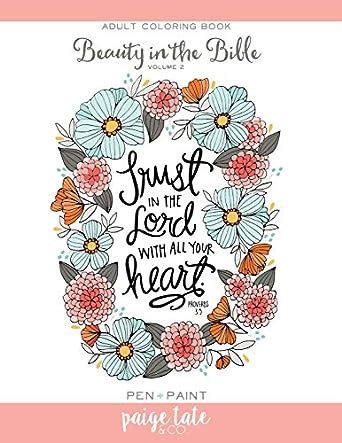 beauty in the bible adult coloring book volume 2 Doc