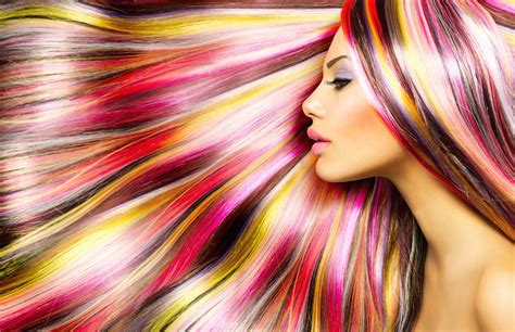 beauty salon hair color