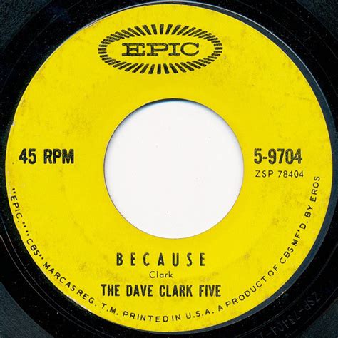 because dave clark 5