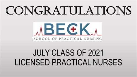 beck school of practical nursing