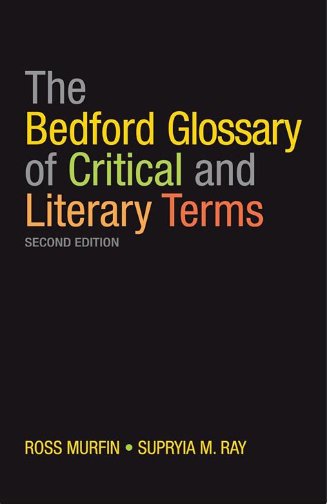 bedford glossary of critical and literary terms Doc