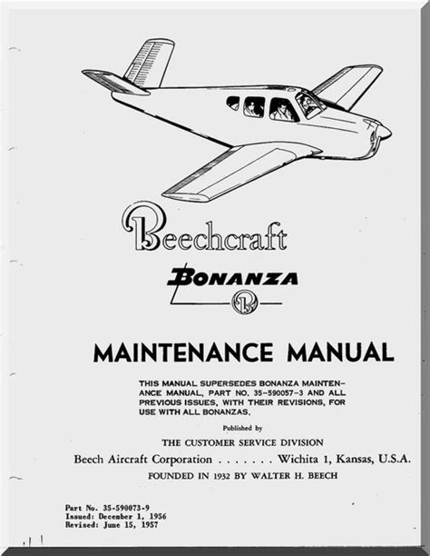 beechcraft bonanza service manual pdf Reader