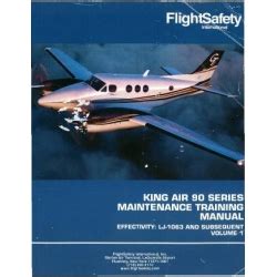 beechcraft king air maintenance manual trainig Reader