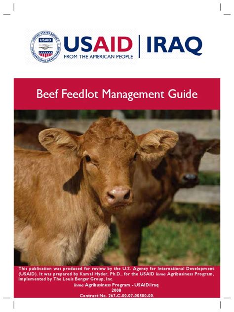 beef feedlot management guide usaid Doc